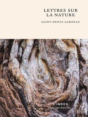 cover image of Lettres sur la nature
